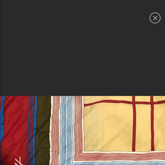 Hercolani Vintage Scarf 30” Squared - Picture 3 of 5